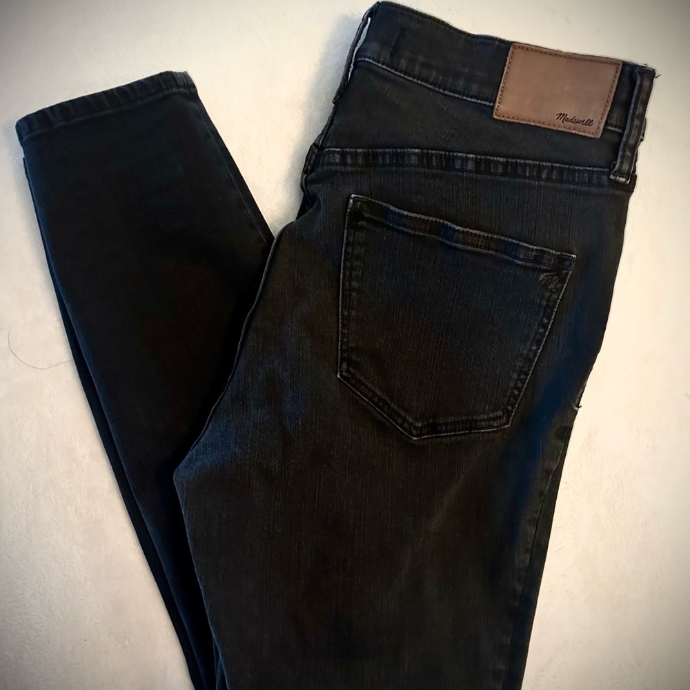 Madewell Black High Riser Skinny Jeans 29
